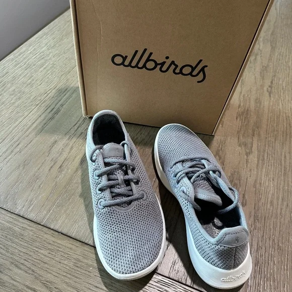 allbirds Women’s Tree Runners Size 8 Gray - Picture 3 of 12